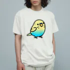 Cody the LovebirdのChubby Bird　セキセイインコ オーガニックコットンTシャツ