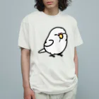 Cody the LovebirdのChubby Bird 大型セキセイインコ Organic Cotton T-Shirt