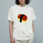 ハロー! オキナワのポークたまごおにぎり オーガニックコットンTシャツ