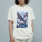 mikami🐬🏯身体弱いのペガサス☆ オーガニックコットンTシャツ