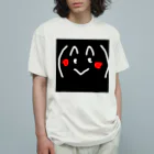 顔文字の顔文字服 オーガニックコットンTシャツ