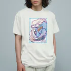 ワノハ -WANOHA-の海のお着物 Organic Cotton T-Shirt