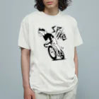 nidan-illustrationの"SPIKE" オーガニックコットンTシャツ