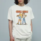 nidan-illustrationの"grill girls" Organic Cotton T-Shirt