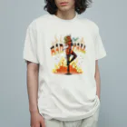 nidan-illustrationの"BAD CALL" Organic Cotton T-Shirt