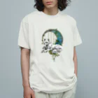 夢海月の月狼 Organic Cotton T-Shirt