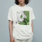 polka221の愛らしい蚕。 Organic Cotton T-Shirt