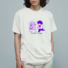 shimajiの天野♡ミケ オーガニックコットンTシャツ