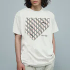 さかたようこ / サメ画家のmitsu mitsu same | 画一的なサメさんたちの密｜サメcolor オーガニックコットンTシャツ