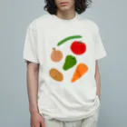 さぎょべあのベジタブル！ Organic Cotton T-Shirt