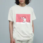 しろくまのかばん屋さん（SUZURI店）のぶちねこさん Organic Cotton T-Shirt