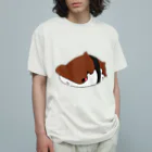 狂橋　おとぎの館のシュモクザメのおすし オーガニックコットンTシャツ