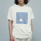 ないものねだりのI blew it!(blue) Organic Cotton T-Shirt