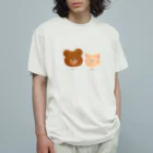 まるころ雑貨店のボスコとトンノ Organic Cotton T-Shirt