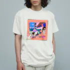 𝙈𝙊𝙈𝙊'𝙨 𝙎𝙝𝙤𝙥のご近所おさんぽコース Organic Cotton T-Shirt