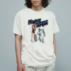 nidan-illustrationの"Mighty Torque" オーガニックコットンTシャツ