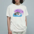 月兎亭のすやんぐかぐや Organic Cotton T-Shirt