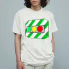 交通信号機等調整準備中のゼブラ背板付信号機 Organic Cotton T-Shirt