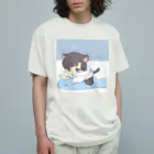 樹のいつにゃんころ（背景ありVer） Organic Cotton T-Shirt