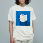さかたようこ / サメ画家の夜のSAME Paper オーガニックコットンTシャツ