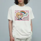 青い鳥のMy name is SAKURA‼︎ オーガニックコットンTシャツ