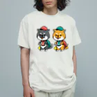 茉莉香｜Marikaの柴犬グッズ オーガニックコットンTシャツ