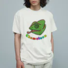 prunelleのカメレオン オーガニックコットンTシャツ