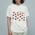 水晶研究所の苺GA SUKI Organic Cotton T-Shirt