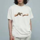 HermannStrasseのミケランジェロとフリンジヘラオヤモリ Organic Cotton T-Shirt