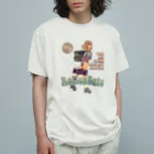 nidan-illustrationの"ROLLER EATS" Organic Cotton T-Shirt