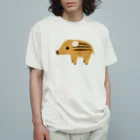 cotton-berry-pancakeのうり坊 オーガニックコットンTシャツ