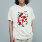 さつきうさぎえびえびショップのえびアナゴ丸カラーversion Organic Cotton T-Shirt