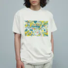 ひげもちのっぽのRomance オーガニックコットンTシャツ