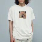 j8ie de vivre♪のUSAGIZUKI うさぎのアップ Organic Cotton T-Shirt