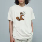 ねずりすSHOPのアカリスに集められてる オーガニックコットンTシャツ