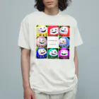  にこにこ堂のNICO NICO DARUMA オーガニックコットンTシャツ