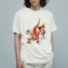 バッファ君  goods【近鉄バファローズ／1976-1996】のバッファ君 【新】オールスター Organic Cotton T-Shirt