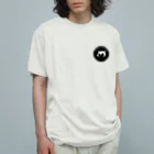 ウィスキー パブ ノワール【グッズ開発部】のノワール「の」ロゴ Organic Cotton T-Shirt