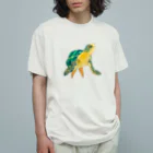 霜降りゾンビのウミガメちゃん オーガニックコットンTシャツ