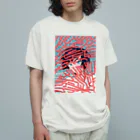 おにぎりショップのサンゴ礁の Organic Cotton T-Shirt