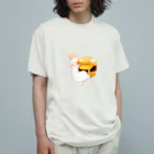 アイネっこのお店のあんバターパンとうさぎ Organic Cotton T-Shirt