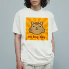 HARRIVERのお絵描き屋さんの今日はno buy day! オーガニックコットンTシャツ