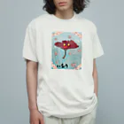 水彩屋のいちょう君 Organic Cotton T-Shirt