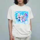 くまきちショップやさんのくまきちの夏休み'21 オーガニックコットンTシャツ