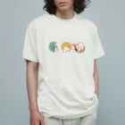 てふてふの館の信号機ちゃん オーガニックコットンTシャツ