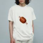 夏のどんぶり(ドンブリ)　ブラザーズ【ドンブラ】の肉 オーガニックコットンTシャツ