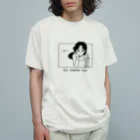 イラストレーターのサンレモのICE LEMON TEA Organic Cotton T-Shirt