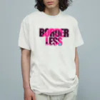 HARU_Dのボーダーレス オーガニックコットンTシャツ