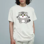 多喜のマヌルちゃんギャオー オーガニックコットンTシャツ