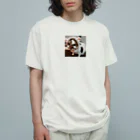 エモい服帯の我が家の猫T Organic Cotton T-Shirt